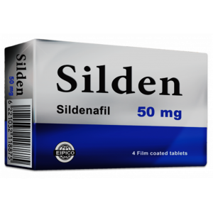SILDEN 50 MG ( SILDENAFIL ) 4 FILM-COATED TABLETS